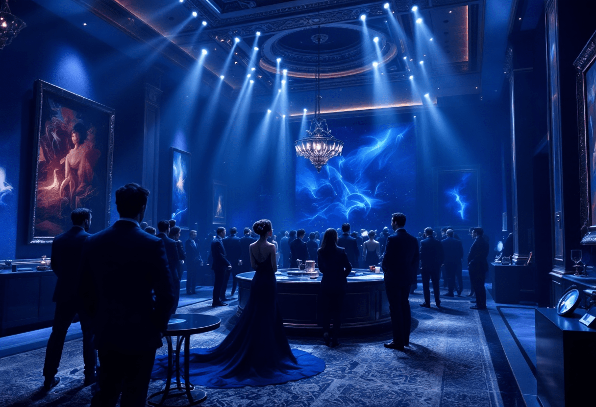 Découvrez le déroulé d’une soirée Fine Art Club : accueil, focus œuvre, intervention, questions-réponses, cocktail et échanges. Un format premium, fluide et confidentiel de 19h à 21h30.